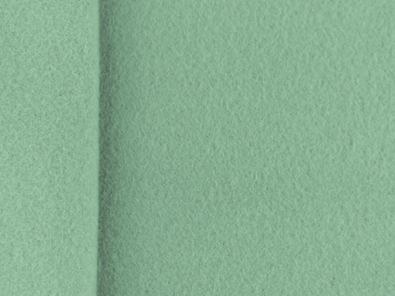 Baumwollfleece dusty mint