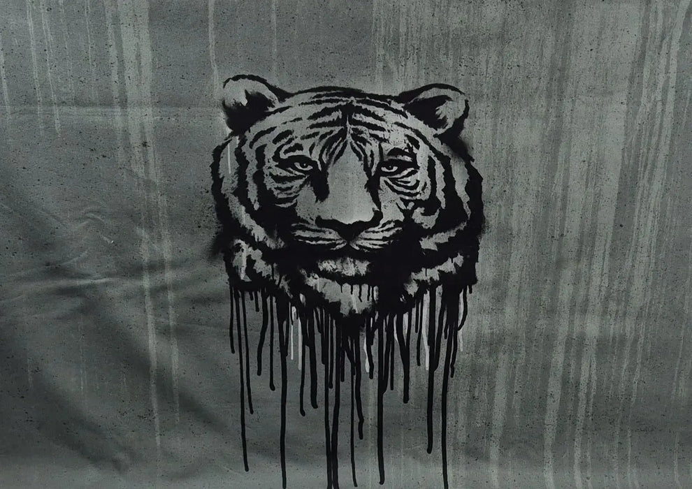 Baumwolljersey - Panel Wild Tiger by Thorsten Berger