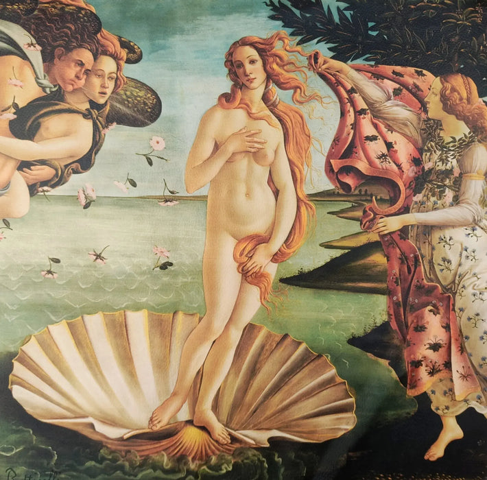 die-geburt-der-venus-botticelli-gruen-panel-lederimitat-stoff-stoffpilz